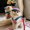 Pet Harness, Leash & Hat Sets for Cats and Dogs