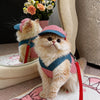 Pet Harness, Leash & Hat Sets for Cats and Dogs