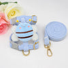 Corduroy H-Style Cat Harness and Leash