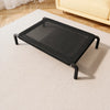 Elevated Mesh Cot-Style Dog Bed with Iron Frame