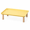 Elevated Pet Bowl Stand with Solid Wood Legs for Cats and Dogs