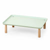 Elevated Pet Bowl Stand with Solid Wood Legs for Cats and Dogs