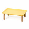 Elevated Pet Bowl Stand with Solid Wood Legs for Cats and Dogs