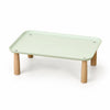 Elevated Pet Bowl Stand with Solid Wood Legs for Cats and Dogs