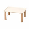 Elevated Pet Bowl Stand with Solid Wood Legs for Cats and Dogs