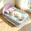 Waterproof Pet Bed Mattress with Removable Cover and Pillow