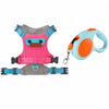 Adjustable Polyester Vest-Style Dog Harness and Leash Set