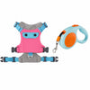 Adjustable Polyester Vest-Style Dog Harness and Leash Set