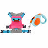 Adjustable Polyester Vest-Style Dog Harness and Leash Set