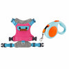 Adjustable Polyester Vest-Style Dog Harness and Leash Set