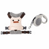 Adjustable Polyester Vest-Style Dog Harness and Leash Set