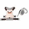 Adjustable Polyester Vest-Style Dog Harness and Leash Set