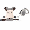 Adjustable Polyester Vest-Style Dog Harness and Leash Set