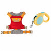Adjustable Polyester Vest-Style Dog Harness and Leash Set