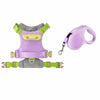 Adjustable Polyester Vest-Style Dog Harness and Leash Set