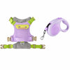 Adjustable Polyester Vest-Style Dog Harness and Leash Set