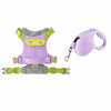 Adjustable Polyester Vest-Style Dog Harness and Leash Set