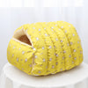 Covered House-Style Pet Bed for Cats and Small Dogs