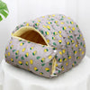 Covered House-Style Pet Bed for Cats and Small Dogs