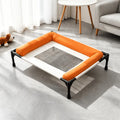 Elevated Dog Cot Bed with Metal Frame