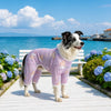 Four-Leg Mesh Dog Shirt with Printed Design