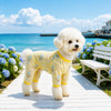 Four-Leg Mesh Dog Shirt with Printed Design