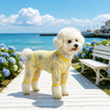 Four-Leg Mesh Dog Shirt with Printed Design
