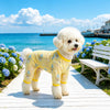 Four-Leg Mesh Dog Shirt with Printed Design