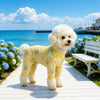 Four-Leg Mesh Dog Shirt with Printed Design