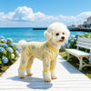 Four-Leg Mesh Dog Shirt with Printed Design