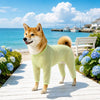 Four-Leg Mesh Dog Shirt with Printed Design