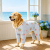 Four-Leg Mesh Dog Shirt with Printed Design