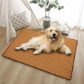 Woven Rattan Pet Mat with Foam Padding for Cats and Dogs