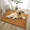 Woven Rattan Pet Mat with Foam Padding for Cats and Dogs