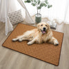 Woven Rattan Pet Mat with Foam Padding for Cats and Dogs