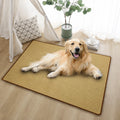 Woven Rattan Pet Mat with Foam Padding for Cats and Dogs