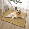Woven Rattan Pet Mat with Foam Padding for Cats and Dogs