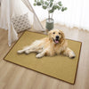 Woven Rattan Pet Mat with Foam Padding for Cats and Dogs