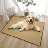 Woven Rattan Pet Mat with Foam Padding for Cats and Dogs