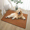 Woven Rattan Pet Mat with Foam Padding for Cats and Dogs