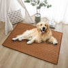 Woven Rattan Pet Mat with Foam Padding for Cats and Dogs