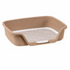 Plastic Dog Potty Training Tray with Mesh Grid for Dogs