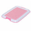 Plastic Dog Potty Training Tray with Mesh Grid for Dogs