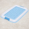 Plastic Dog Potty Training Tray with Mesh Grid for Dogs