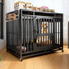 Heavy-Duty Metal Dog Crate for Indoor Use