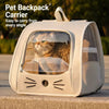 Cat Backpack Carrier with Panoramic Window
