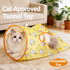 Cat Crinkle Tunnel Bag Toy