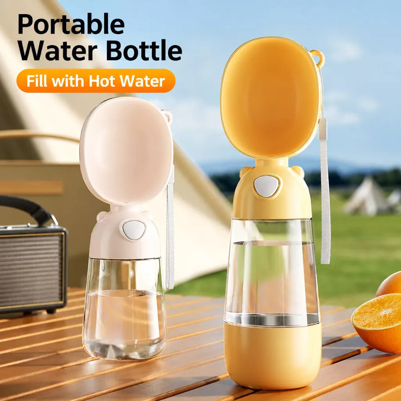 Portable Dog Water Bottle for Walks and Travel