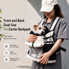 Front-Carry Pet Carrier Backpack for Cats and Small Dogs