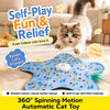 Rechargeable Interactive Cat Toy with Wand and Play Cover